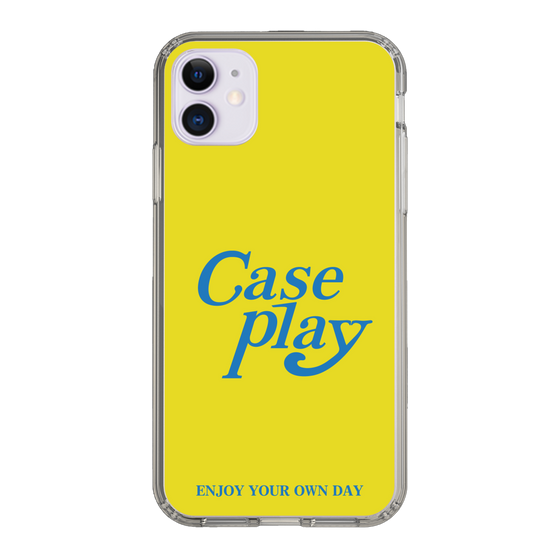 Slim Protection Case［ Original - ENJOY YOUR OWN DAY - Yellow ］