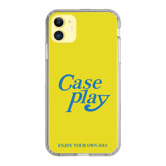 Slim Protection Case［ Original - ENJOY YOUR OWN DAY - Yellow ］