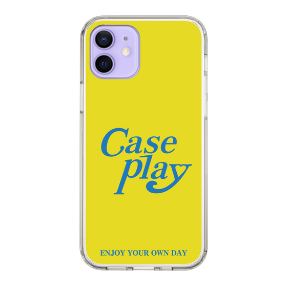Slim Protection Case［ Original - ENJOY YOUR OWN DAY - Yellow ］
