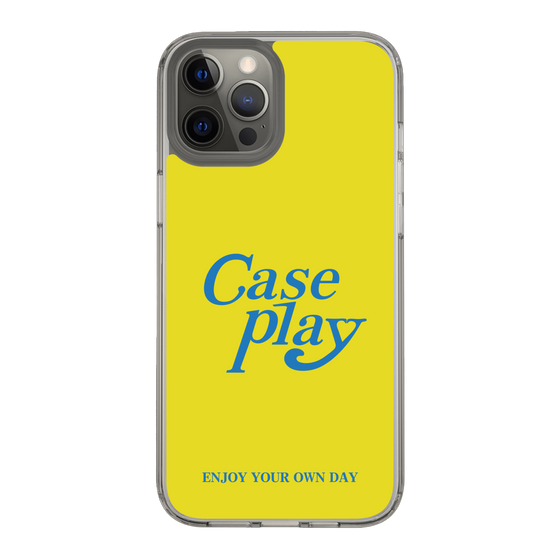 Slim Protection Case［ Original - ENJOY YOUR OWN DAY - Yellow ］