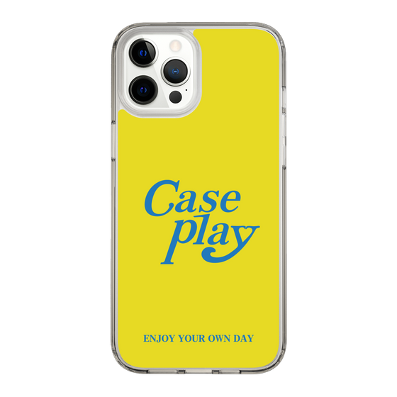 Slim Protection Case［ Original - ENJOY YOUR OWN DAY - Yellow ］