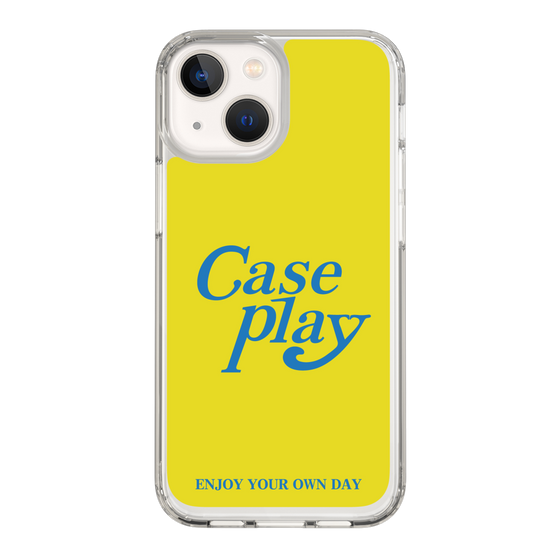 Slim Protection Case［ Original - ENJOY YOUR OWN DAY - Yellow ］