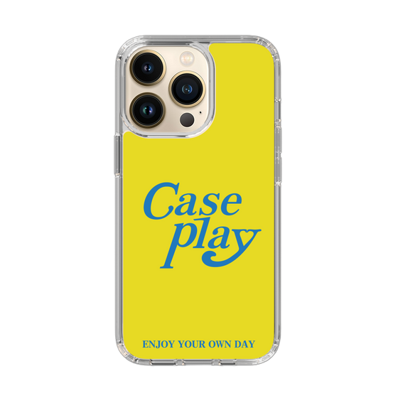 Slim Protection Case［ Original - ENJOY YOUR OWN DAY - Yellow ］