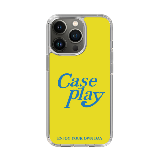 Slim Protection Case［ Original - ENJOY YOUR OWN DAY - Yellow ］