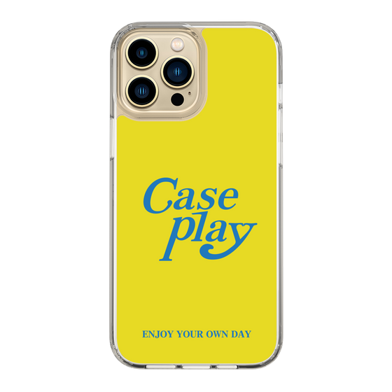 Slim Protection Case［ Original - ENJOY YOUR OWN DAY - Yellow ］