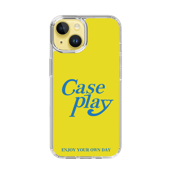 Slim Protection Case［ Original - ENJOY YOUR OWN DAY - Yellow ］