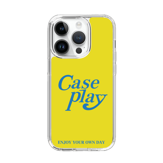 Slim Protection Case［ Original - ENJOY YOUR OWN DAY - Yellow ］