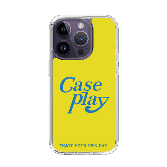 Slim Protection Case［ Original - ENJOY YOUR OWN DAY - Yellow ］