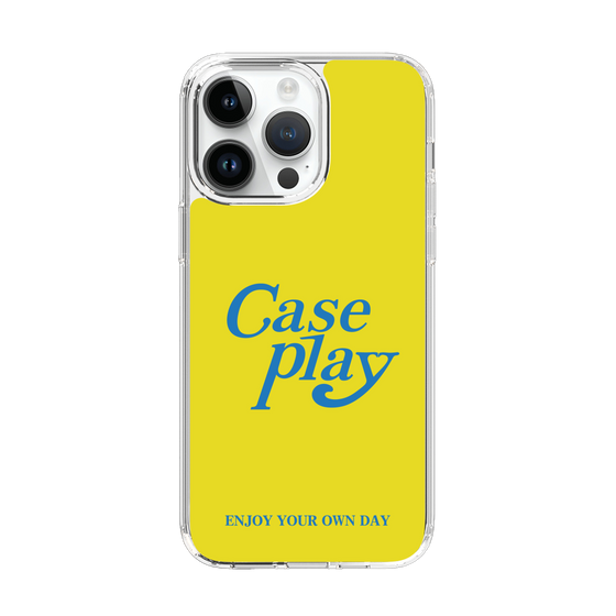 Slim Protection Case［ Original - ENJOY YOUR OWN DAY - Yellow ］