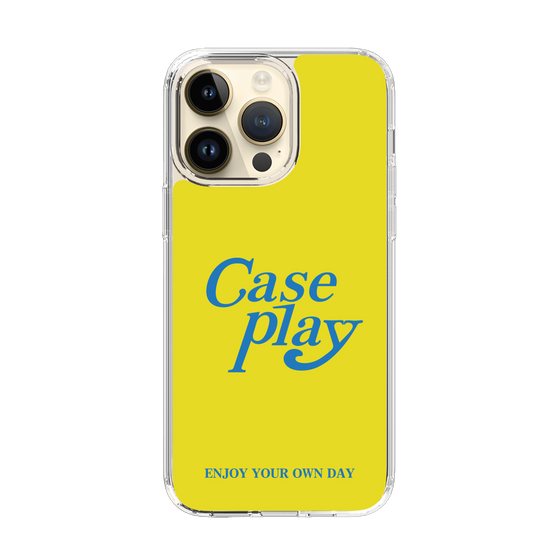 Slim Protection Case［ Original - ENJOY YOUR OWN DAY - Yellow ］