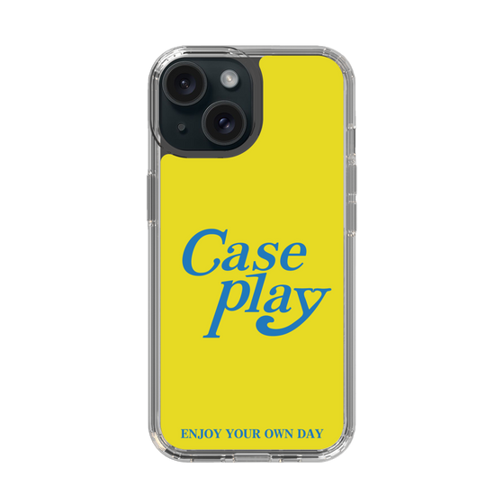 Slim Protection Case［ Original - ENJOY YOUR OWN DAY - Yellow ］
