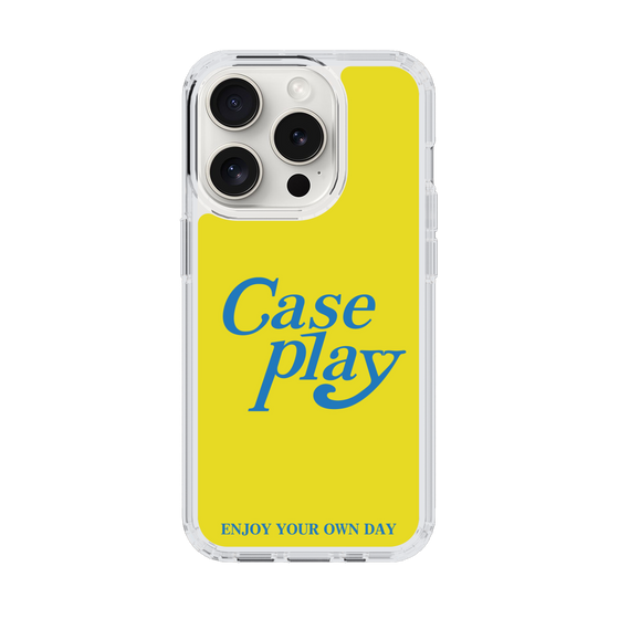 Slim Protection Case［ Original - ENJOY YOUR OWN DAY - Yellow ］