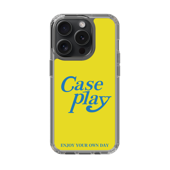 Slim Protection Case［ Original - ENJOY YOUR OWN DAY - Yellow ］