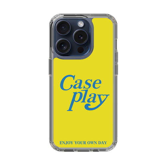 Slim Protection Case［ Original - ENJOY YOUR OWN DAY - Yellow ］