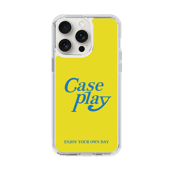 Slim Protection Case［ Original - ENJOY YOUR OWN DAY - Yellow ］