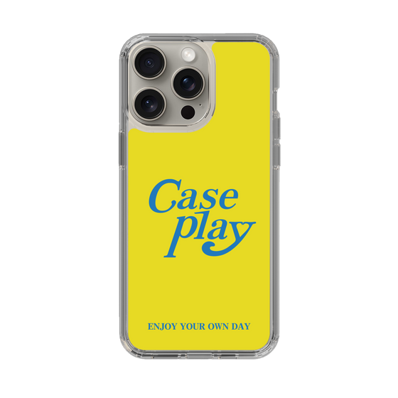 Slim Protection Case［ Original - ENJOY YOUR OWN DAY - Yellow ］