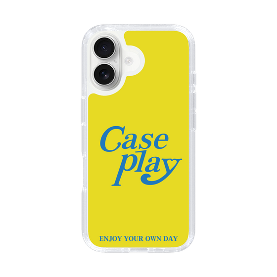 Slim Protection Case［ Original - ENJOY YOUR OWN DAY - Yellow ］