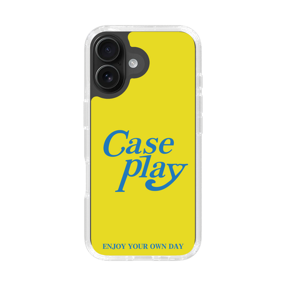 Slim Protection Case［ Original - ENJOY YOUR OWN DAY - Yellow ］