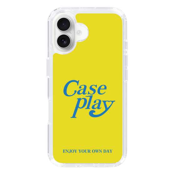 Slim Protection Case［ Original - ENJOY YOUR OWN DAY - Yellow ］