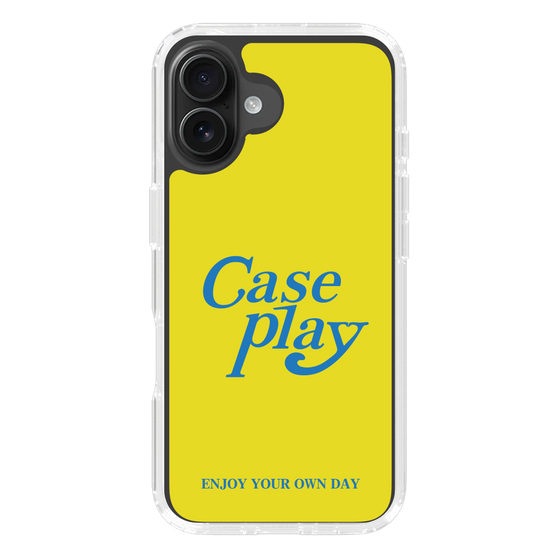 Slim Protection Case［ Original - ENJOY YOUR OWN DAY - Yellow ］