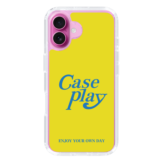 Slim Protection Case［ Original - ENJOY YOUR OWN DAY - Yellow ］
