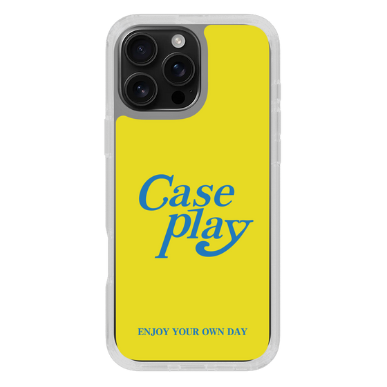 Slim Protection Case［ Original - ENJOY YOUR OWN DAY - Yellow ］