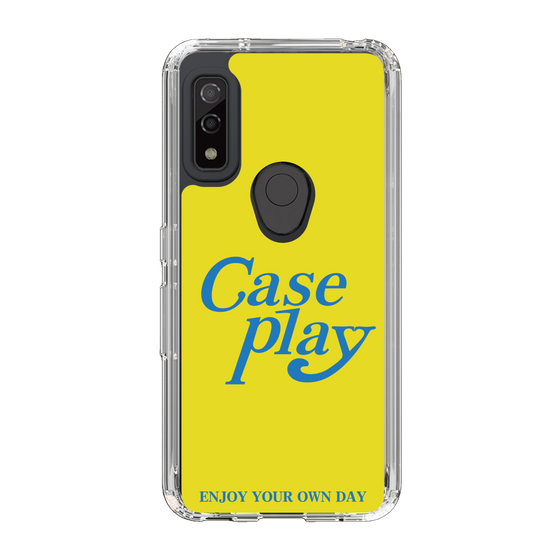 Slim Protection Case［ Original - ENJOY YOUR OWN DAY - Yellow ］