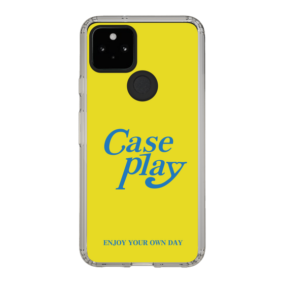 Slim Protection Case［ Original - ENJOY YOUR OWN DAY - Yellow ］