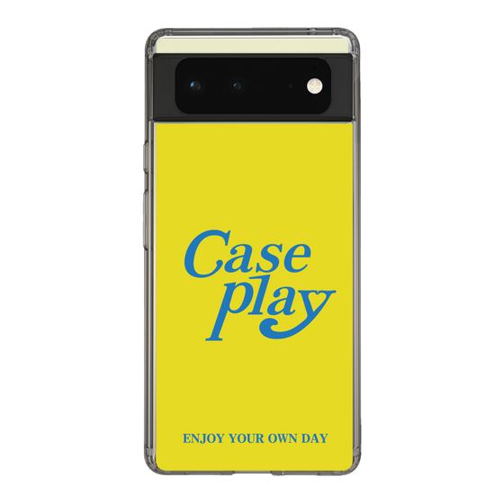 Slim Protection Case［ Original - ENJOY YOUR OWN DAY - Yellow ］
