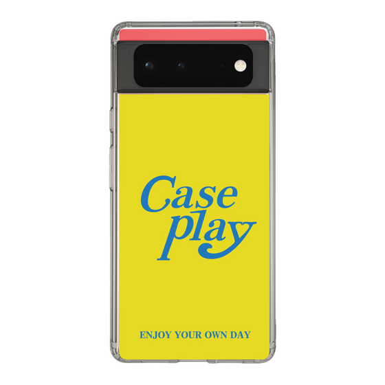 Slim Protection Case［ Original - ENJOY YOUR OWN DAY - Yellow ］