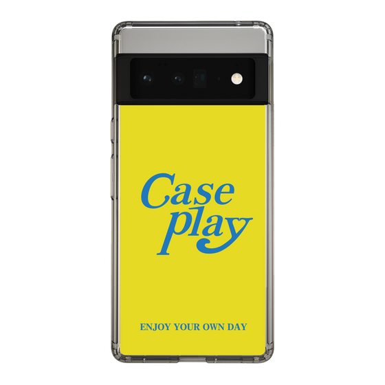 Slim Protection Case［ Original - ENJOY YOUR OWN DAY - Yellow ］