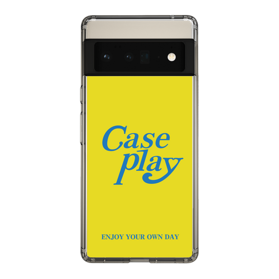 Slim Protection Case［ Original - ENJOY YOUR OWN DAY - Yellow ］