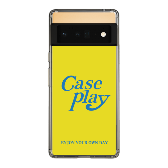 Slim Protection Case［ Original - ENJOY YOUR OWN DAY - Yellow ］
