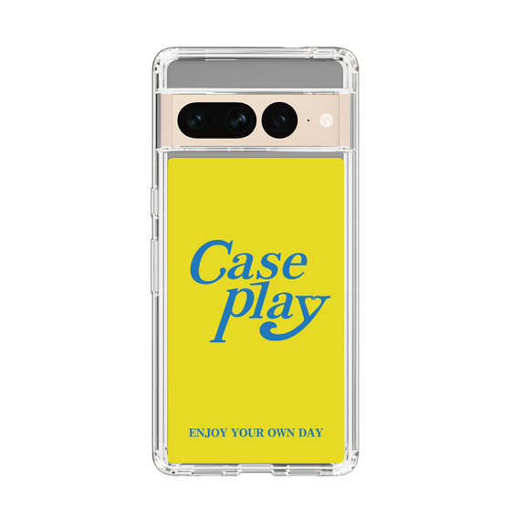 Slim Protection Case［ Original - ENJOY YOUR OWN DAY - Yellow ］