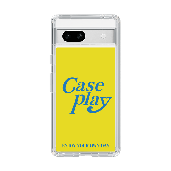 Slim Protection Case［ Original - ENJOY YOUR OWN DAY - Yellow ］