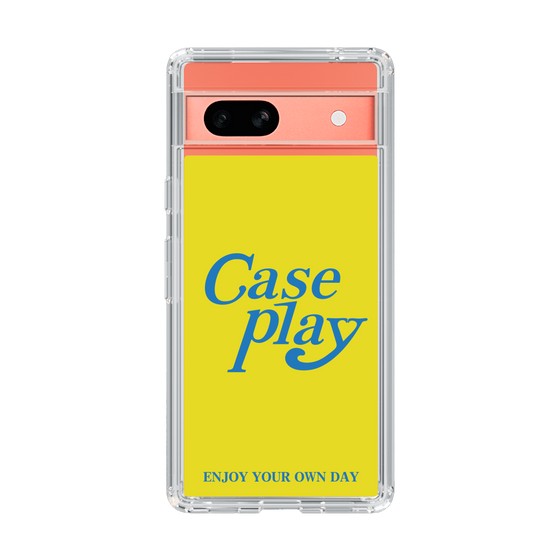 Slim Protection Case［ Original - ENJOY YOUR OWN DAY - Yellow ］