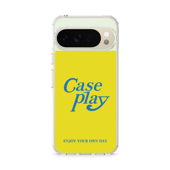 Slim Protection Case［ Original - ENJOY YOUR OWN DAY - Yellow ］