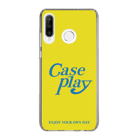 Slim Protection Case［ Original - ENJOY YOUR OWN DAY - Yellow ］