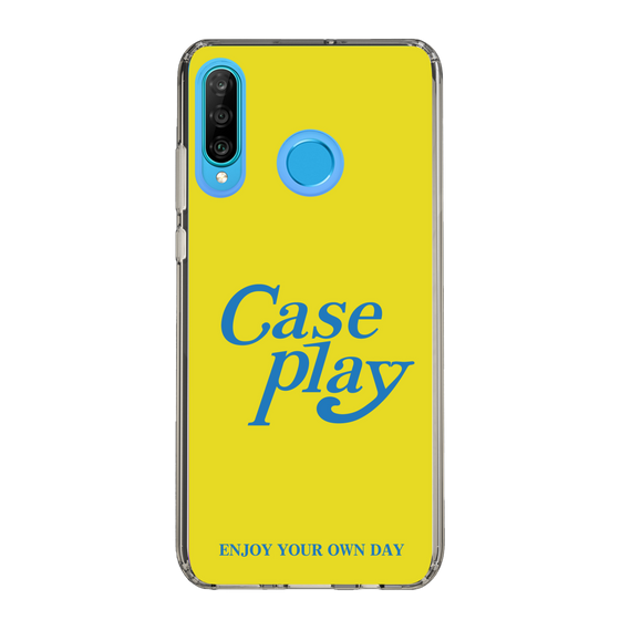Slim Protection Case［ Original - ENJOY YOUR OWN DAY - Yellow ］