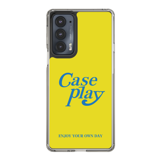 Slim Protection Case［ Original - ENJOY YOUR OWN DAY - Yellow ］