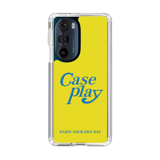 Slim Protection Case［ Original - ENJOY YOUR OWN DAY - Yellow ］