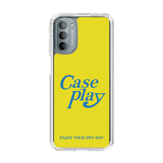 Slim Protection Case［ Original - ENJOY YOUR OWN DAY - Yellow ］