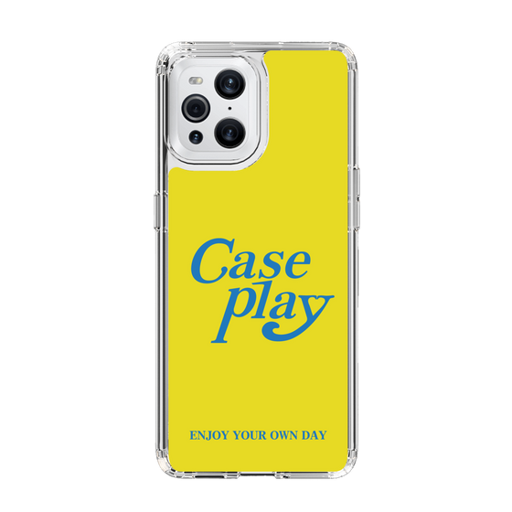 Slim Protection Case［ Original - ENJOY YOUR OWN DAY - Yellow ］