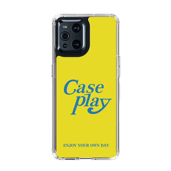 Slim Protection Case［ Original - ENJOY YOUR OWN DAY - Yellow ］