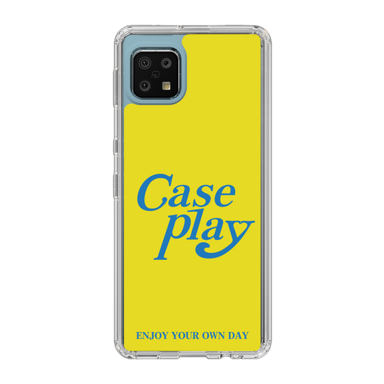 Slim Protection Case［ Original - ENJOY YOUR OWN DAY - Yellow ］