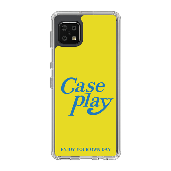 Slim Protection Case［ Original - ENJOY YOUR OWN DAY - Yellow ］
