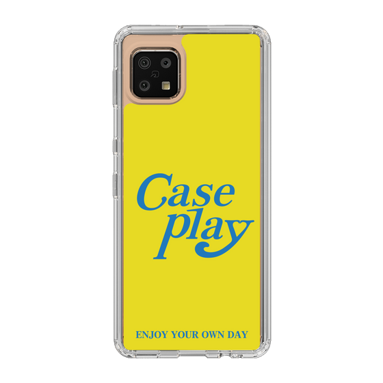 Slim Protection Case［ Original - ENJOY YOUR OWN DAY - Yellow ］