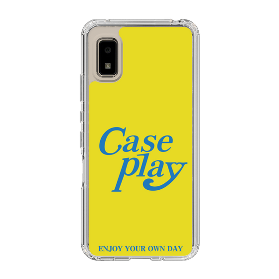 Slim Protection Case［ Original - ENJOY YOUR OWN DAY - Yellow ］