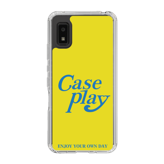 Slim Protection Case［ Original - ENJOY YOUR OWN DAY - Yellow ］