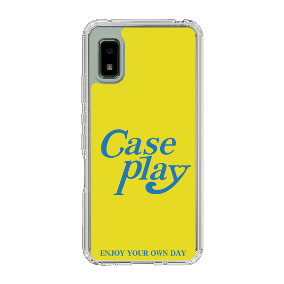 Slim Protection Case［ Original - ENJOY YOUR OWN DAY - Yellow ］